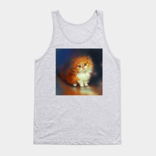 Blue Eyed Kitten Tank Top